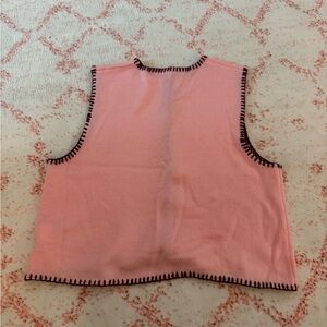 Pink Sleeveless Top